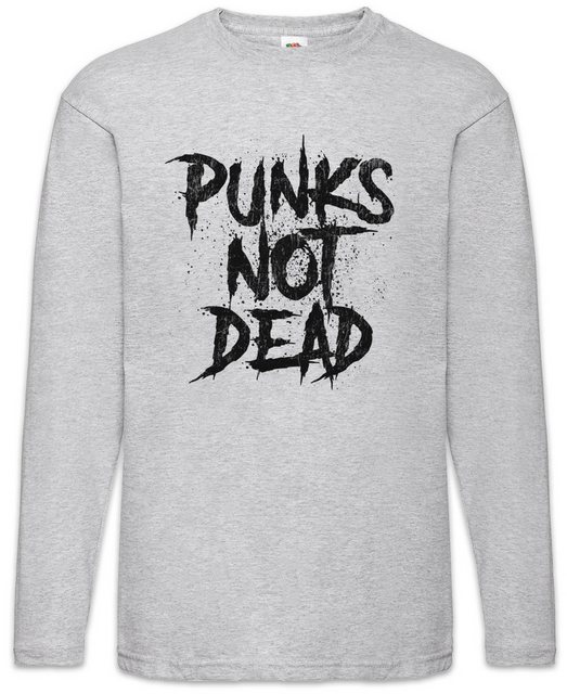 Urban Backwoods Langarmshirt Punks Not Dead I Langarm T-Shirt Music DJ MC P günstig online kaufen