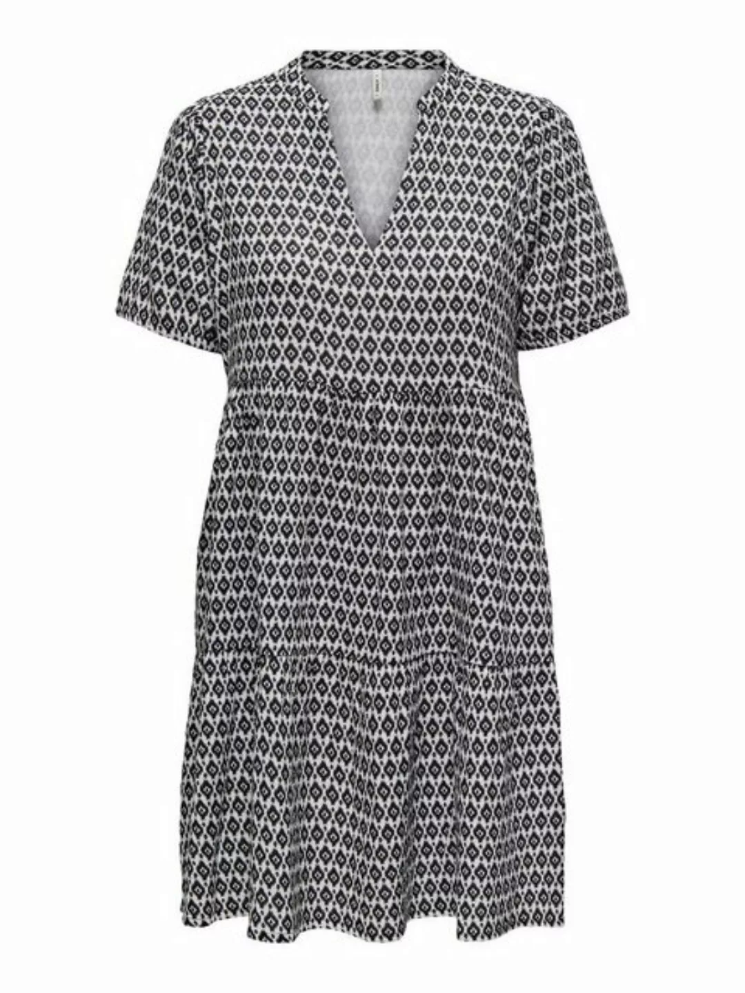 ONLY Sommerkleid ONLNORA S/S LOOSE DRESS PTM mit Volant günstig online kaufen