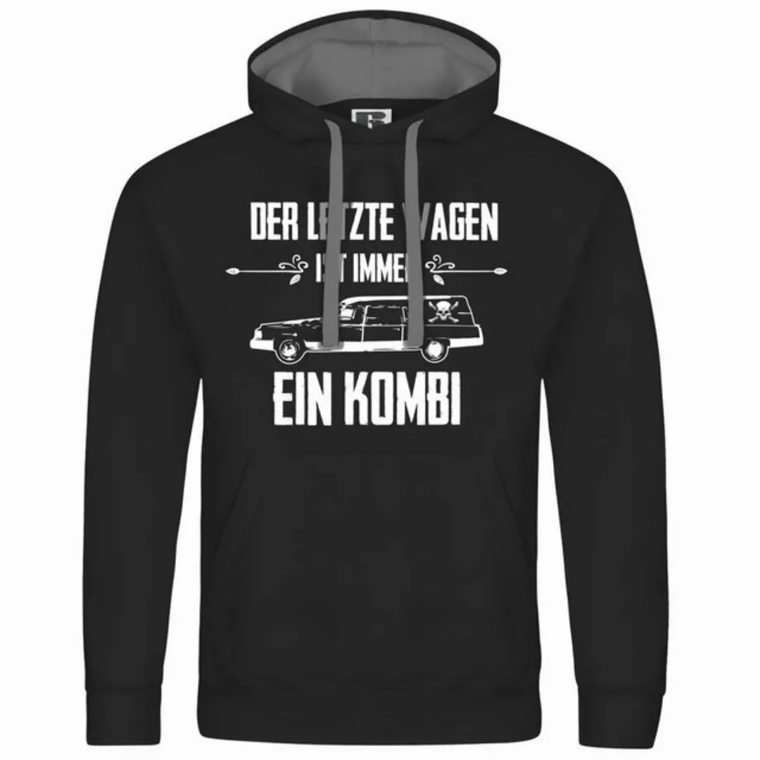 deinshirt Kapuzenpullover Herren Kapuzenpullover Der letzte Wagen ist immer günstig online kaufen