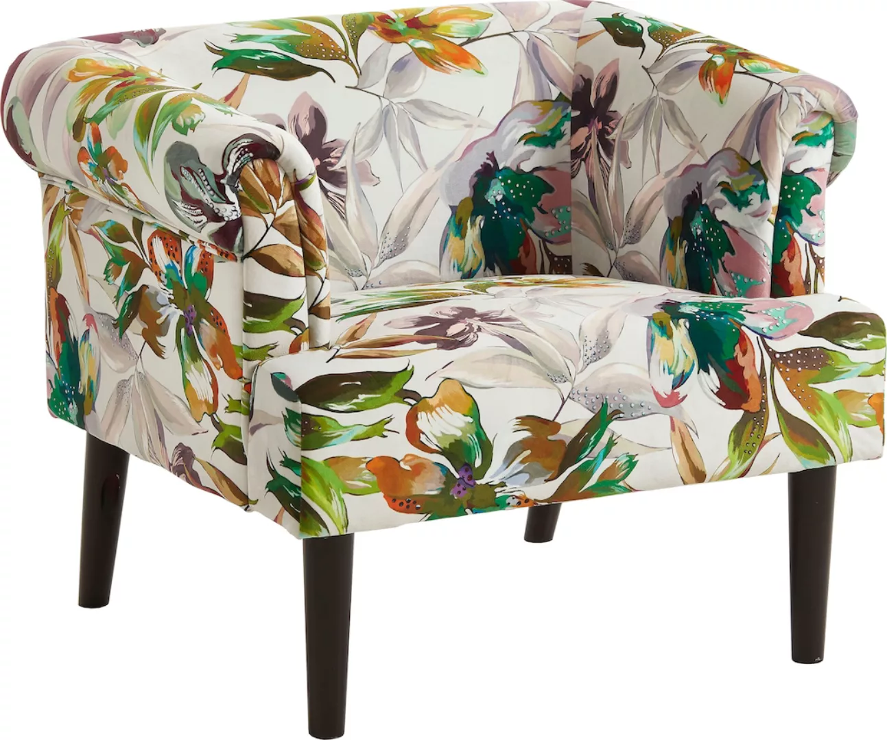 ATLANTIC home collection Sessel »Charlie«, Loungesessel mit Wellenunterfede günstig online kaufen