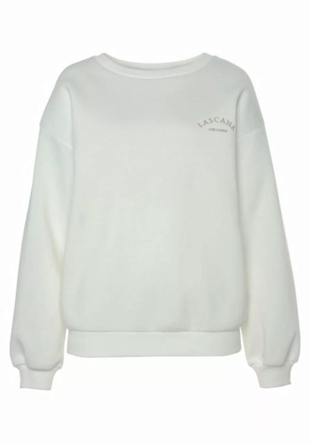 LASCANA Sweatshirt -Pullover mit weiten Ärmeln, Loungewear, Loungeanzug günstig online kaufen