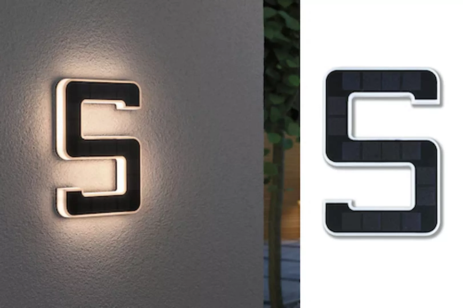 Paulmann LED-Solar-Hausnummer 5 günstig online kaufen