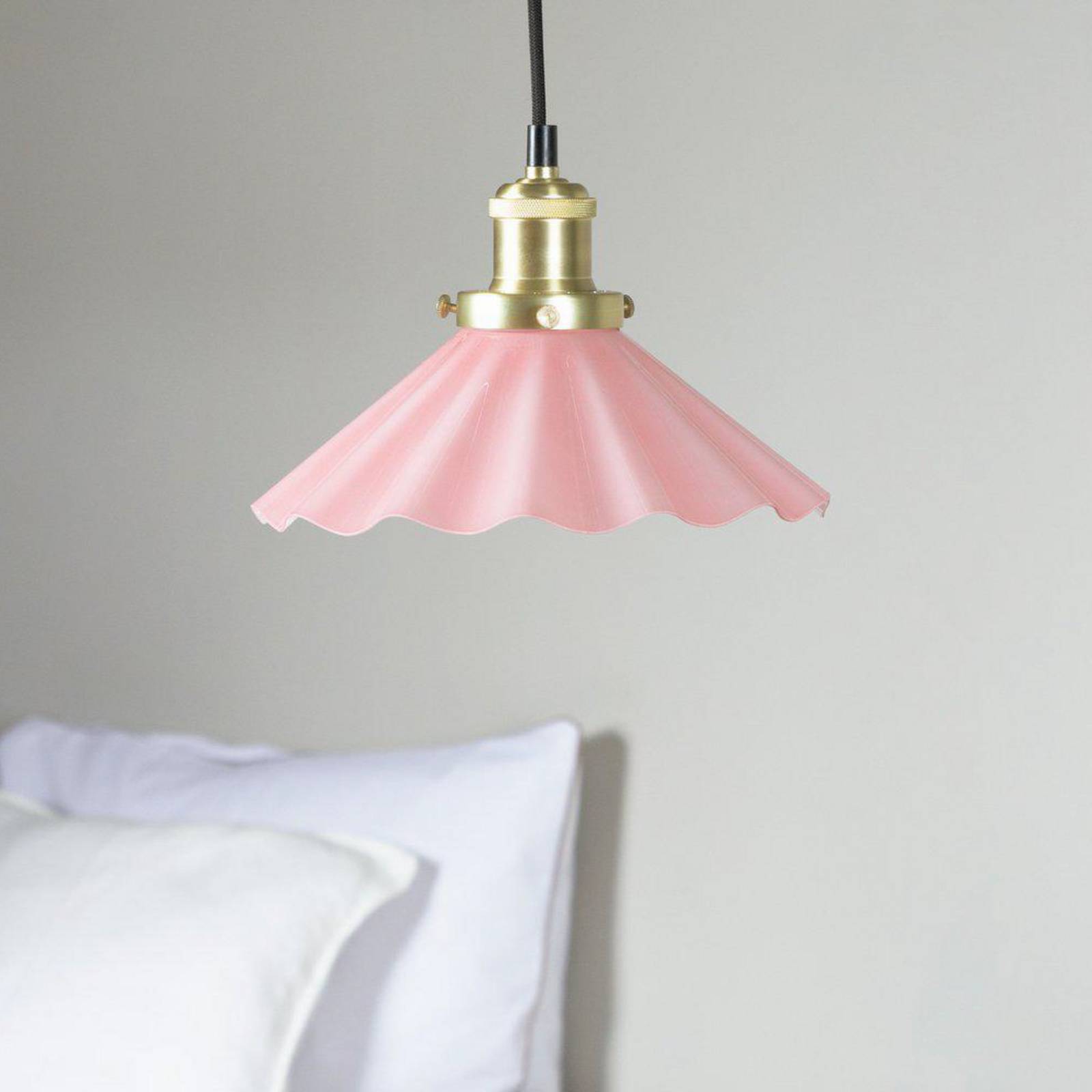 PR Home Pendellampe August, Ø 25 cm, pinkfarben, Stecker günstig online kaufen