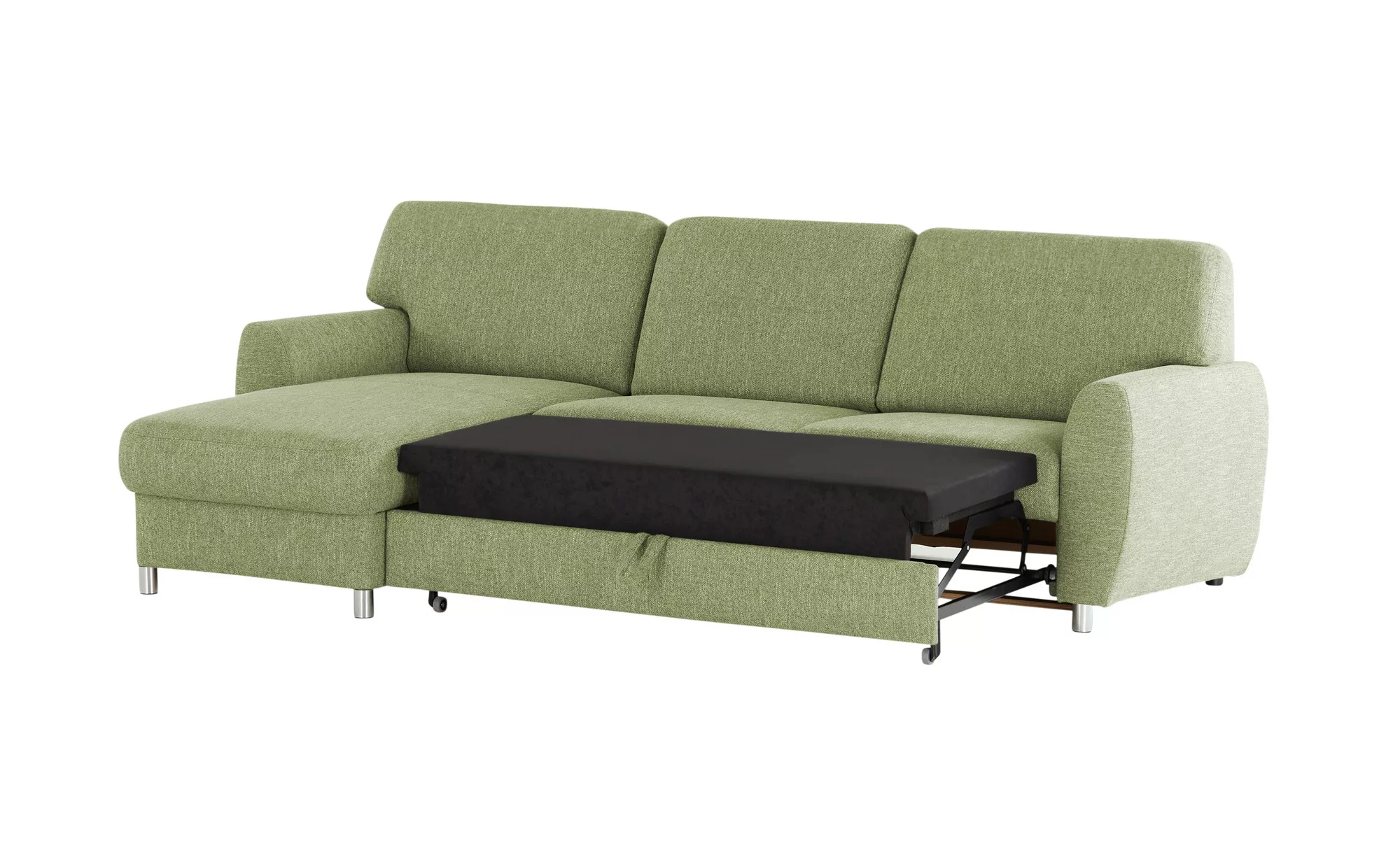 smart Ecksofa  Valencia ¦ grün ¦ Maße (cm): B: 263 H: 90 T: 173 Polstermöbe günstig online kaufen