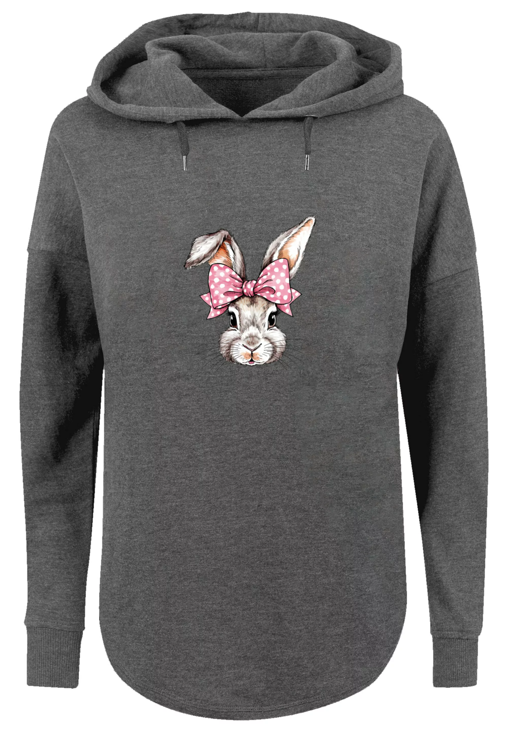 F4NT4STIC Kapuzenpullover "Niedlicher Hase mit Schleife", Premium Qualität günstig online kaufen