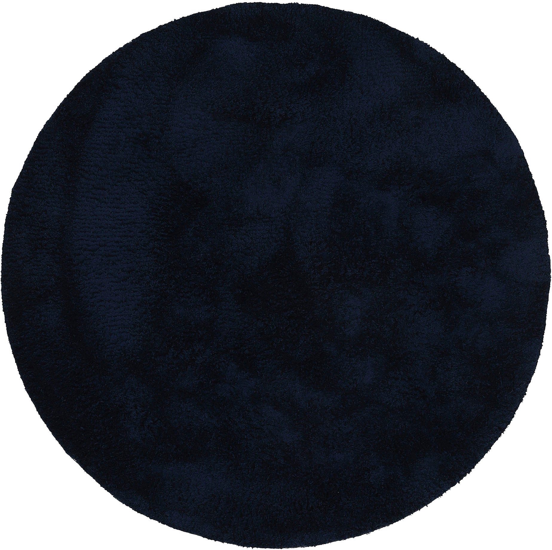 carpetfine Teppich »Silky«, rund, 20 mm Höhe, Shaggy, Langflor, uni, besond günstig online kaufen