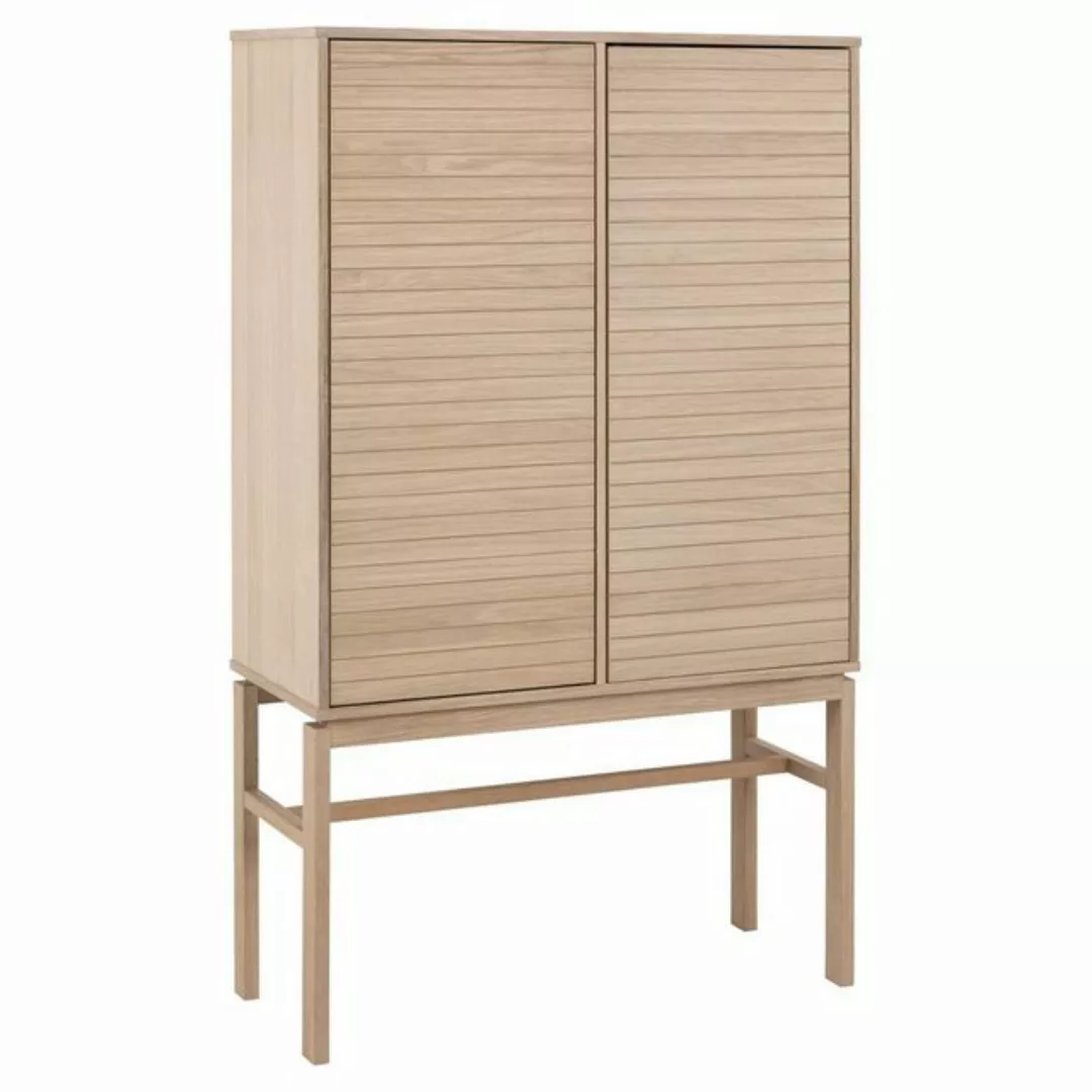 ebuy24 Vitrine Linley Vitrinenschrank 2 Türen Eichenfurnier. günstig online kaufen