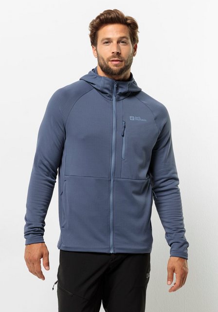 Jack Wolfskin Fleecejacke "KOLBENBERG HOODED FZ M", mit Kapuze günstig online kaufen