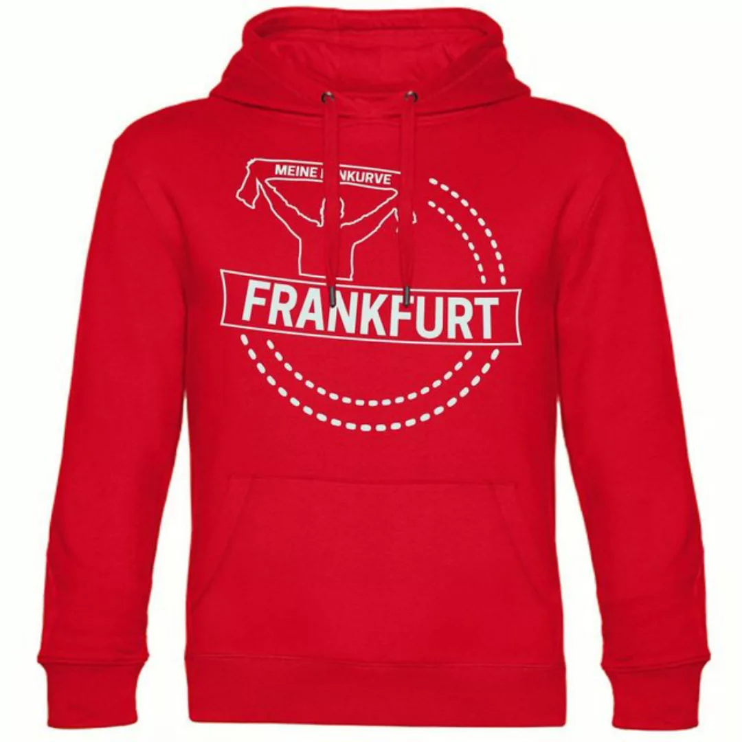 multifanshop Kapuzensweatshirt Frankfurt - Meine Fankurve - Hoodie günstig online kaufen