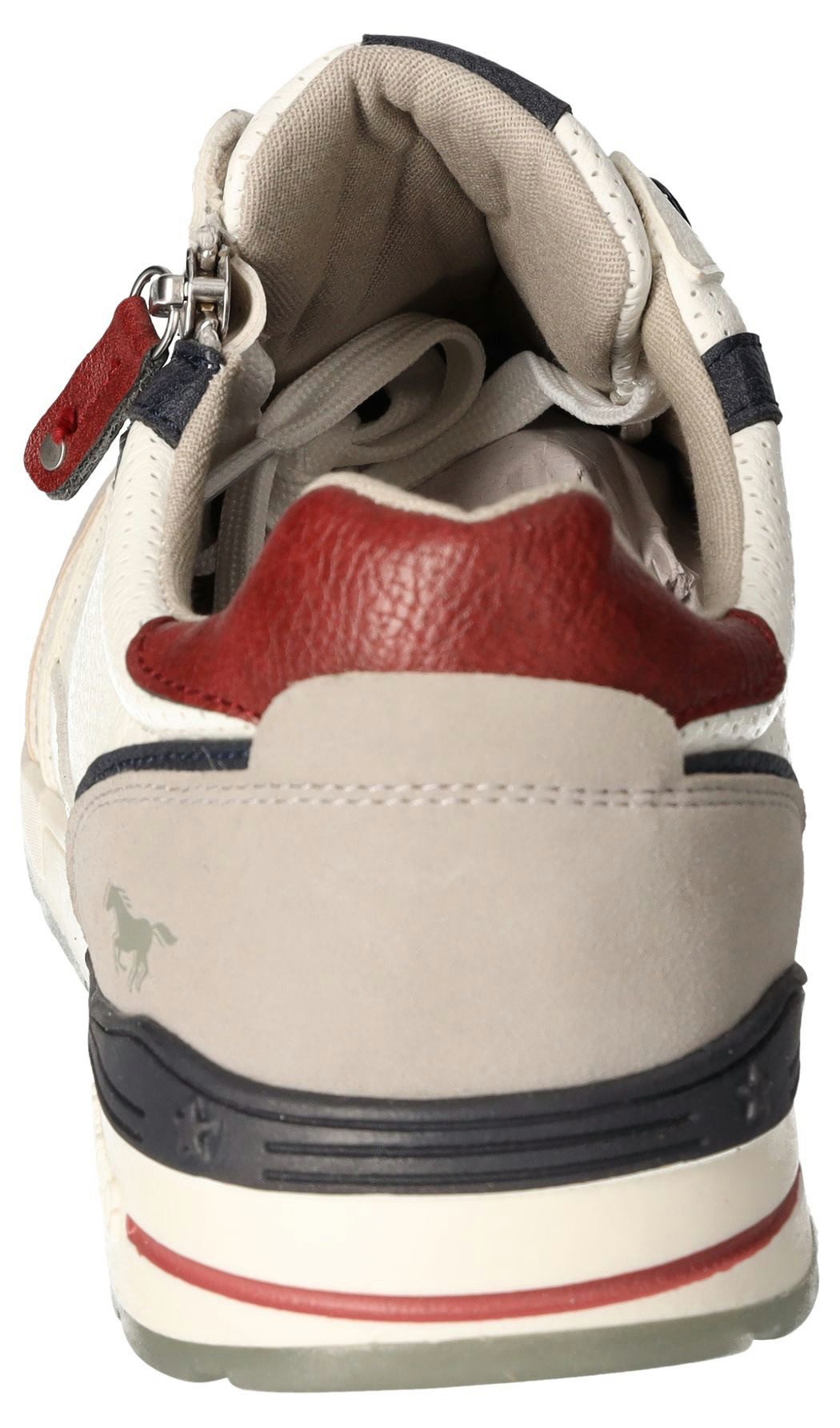 Mustang Shoes Sneaker mit Außenreißverschluss, Freizeitschuh, günstig online kaufen