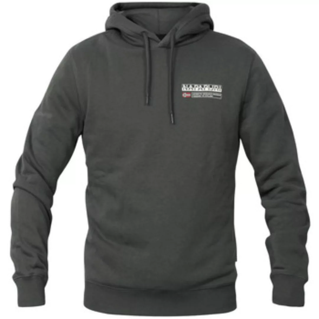 Napapijri Sweatshirt Herren Langarm-Hoodie in Grün: Komfortabler Style günstig online kaufen