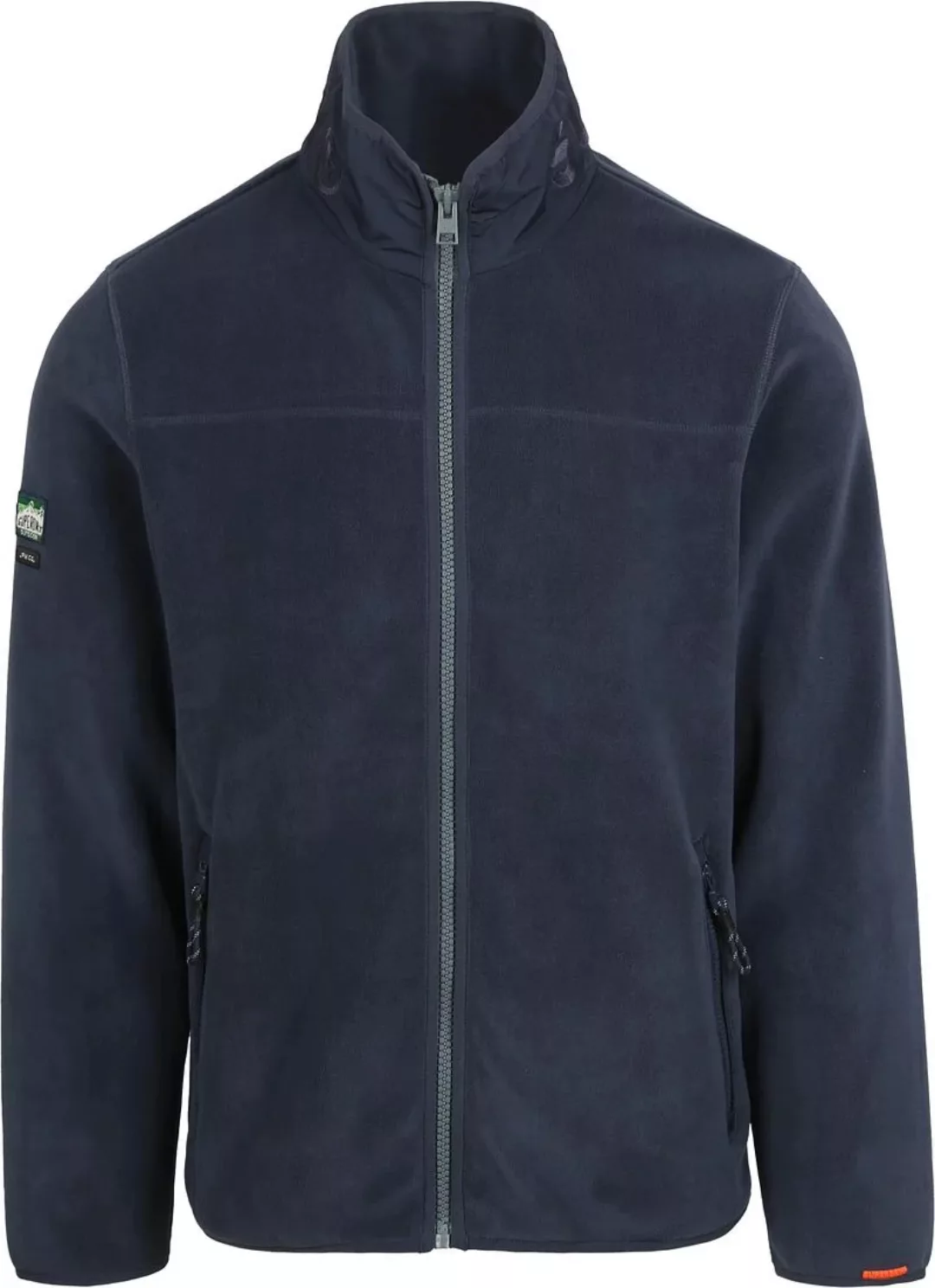 Superdry Strickjacke Fleece Lauren Navy - Größe XL günstig online kaufen