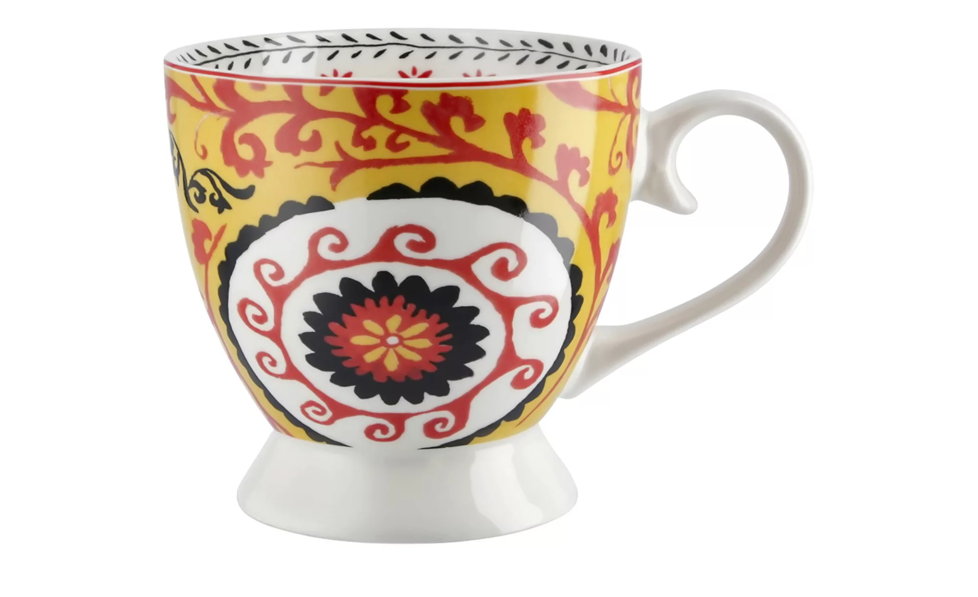 KHG Kaffeebecher  Persian Summer - Porzellan - 10 cm - Sconto günstig online kaufen