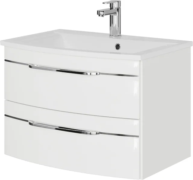 Saphir Waschtisch "Serie 7045 Mineralmarmor-Waschtisch und Unterschrank, 71 günstig online kaufen