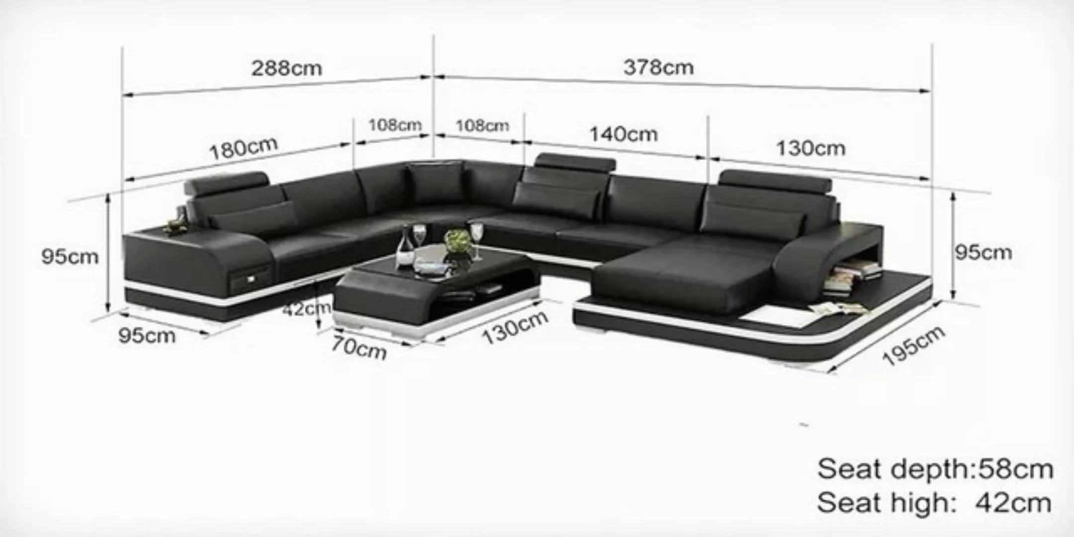 Xlmoebel Ecksofa Zeitgemäßes Ecksofa Polstermöbel Wohnlandschaft Design Eck günstig online kaufen