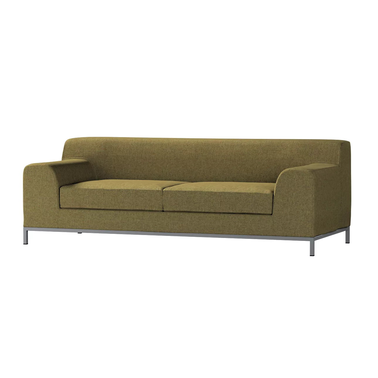 Bezug für Kramfors 3-Sitzer Sofa, olivgrün, Sofahusse, Kramfors 3-Sitzer, M günstig online kaufen