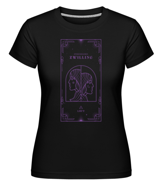 Art Deco Sternzeichen Zwilling · Shirtinator Frauen T-Shirt günstig online kaufen