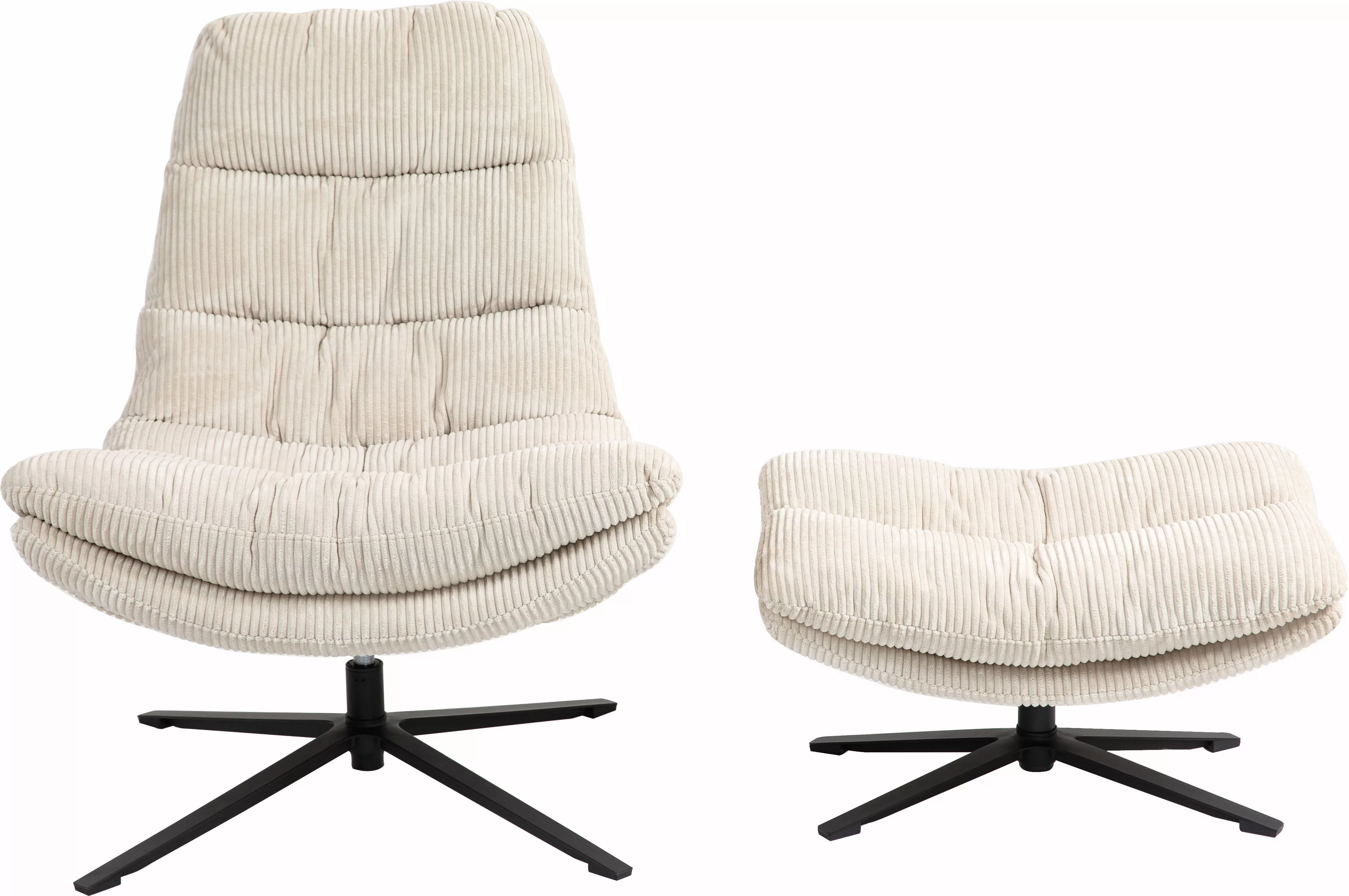 Duo Collection Relaxsessel "Porto", 360 drehbar, doppelte Polsterung, mit H günstig online kaufen