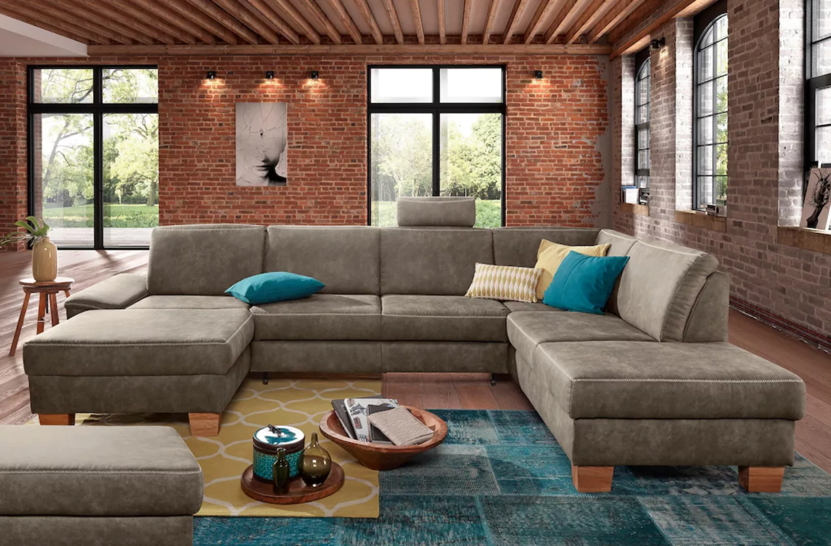 exxpo - sofa fashion Wohnlandschaft »Croma, hochwertige Detailverarbeitung, günstig online kaufen