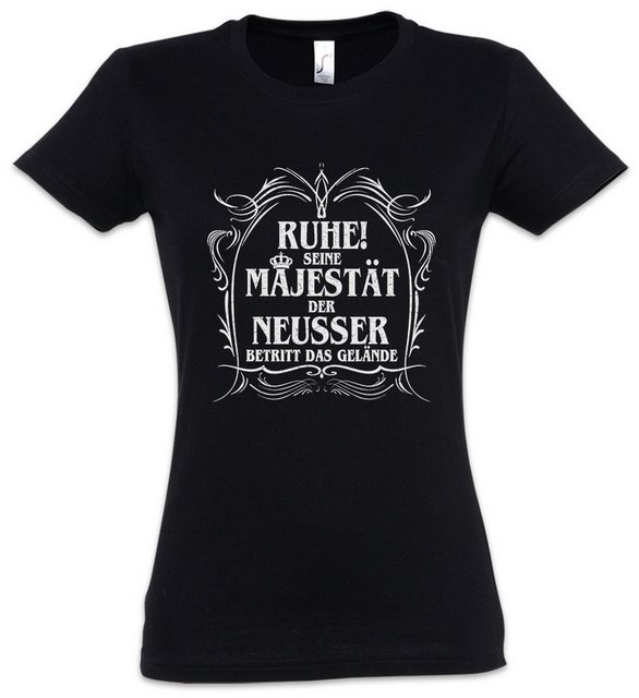 Urban Backwoods Print-Shirt Seine Majestät Der Neusser Damen T-Shirt Rhein günstig online kaufen