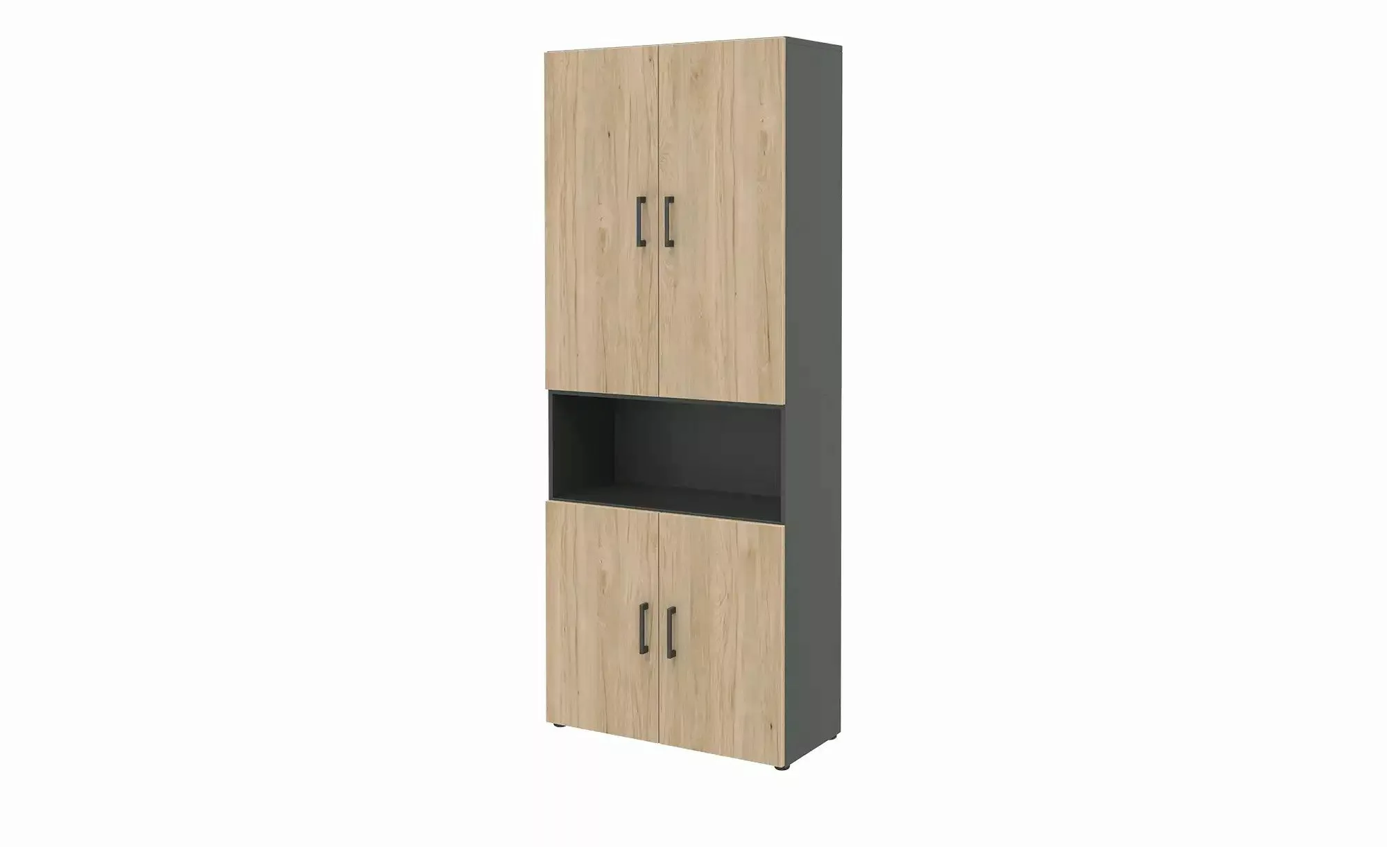 Aktenschrank  home.office ¦ holzfarben ¦ Maße (cm): B: 80 H: 212,5 T: 33,5 günstig online kaufen