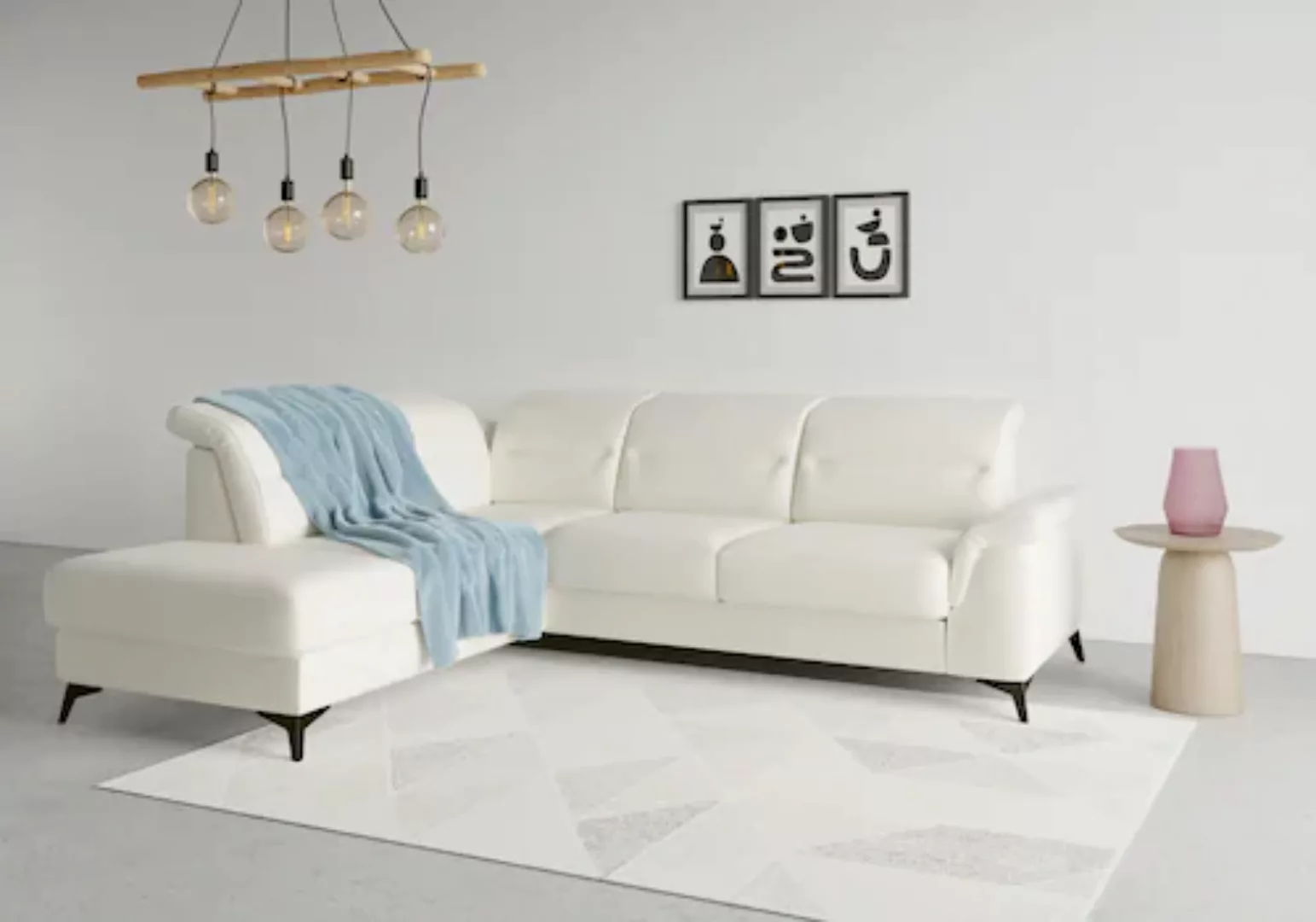 sit&more Ecksofa "Sinatra L-Form" günstig online kaufen