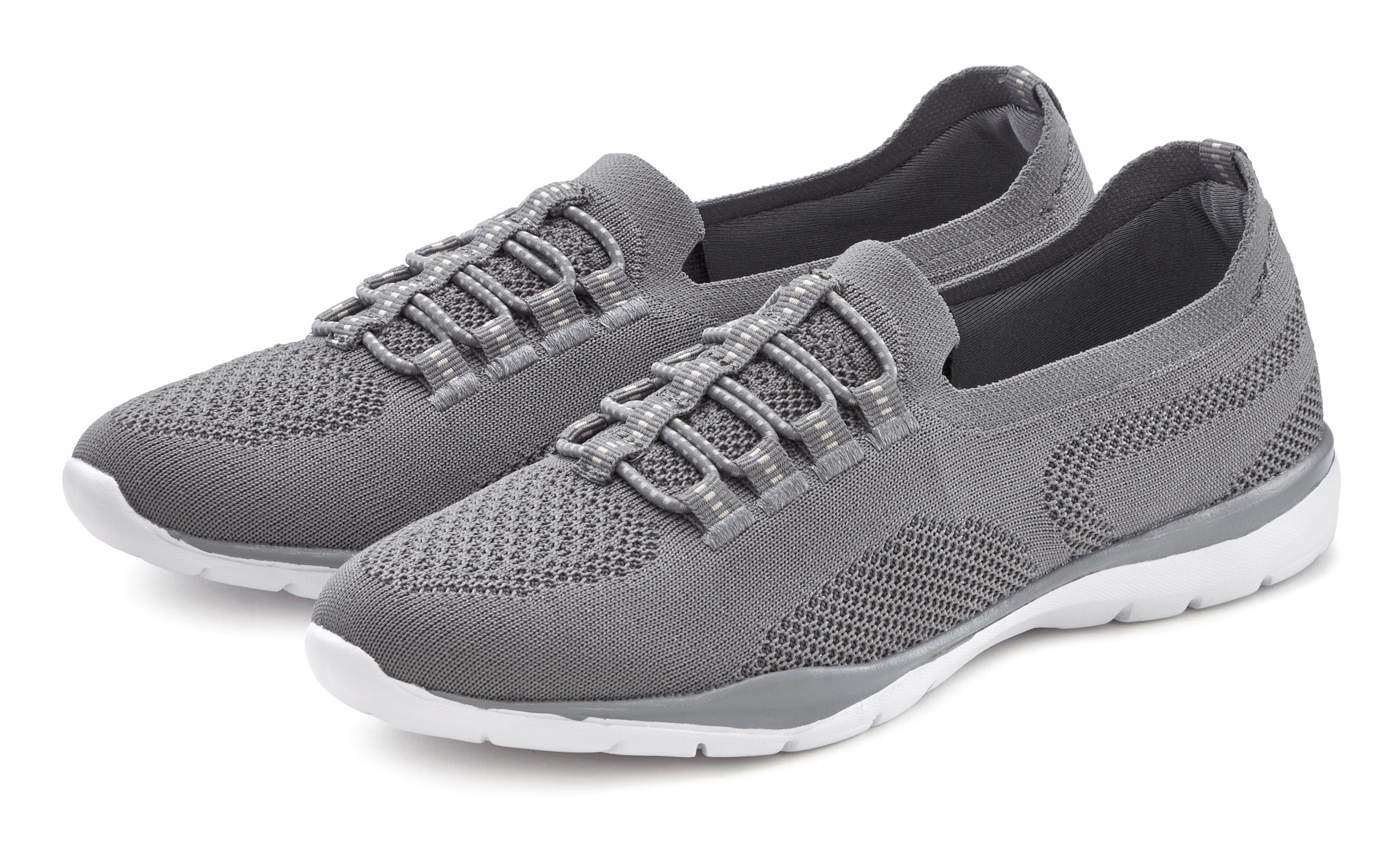 LASCANA Slipper, Halbschuh, leichtes Meshmaterial Sneaker günstig online kaufen