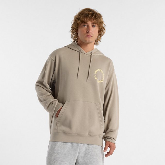 New Balance Kapuzensweatshirt Circularogo Hoodie TIMBERWOLF günstig online kaufen