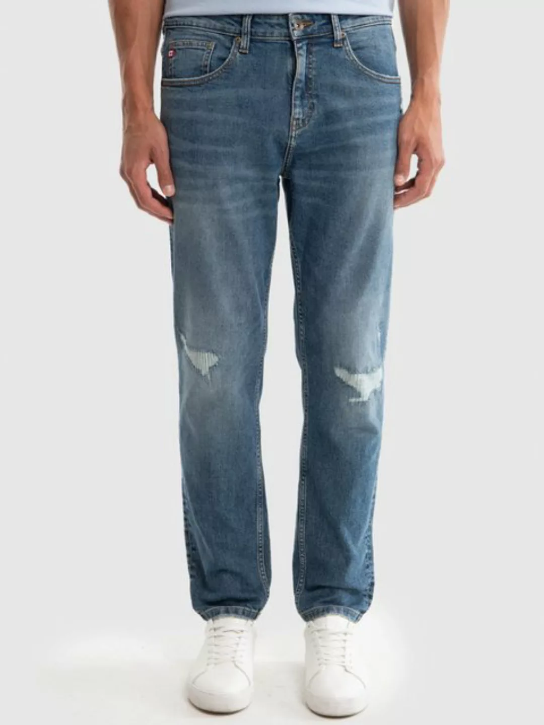 BIG STAR Tapered-fit-Jeans ATES normale Leibhöhe günstig online kaufen