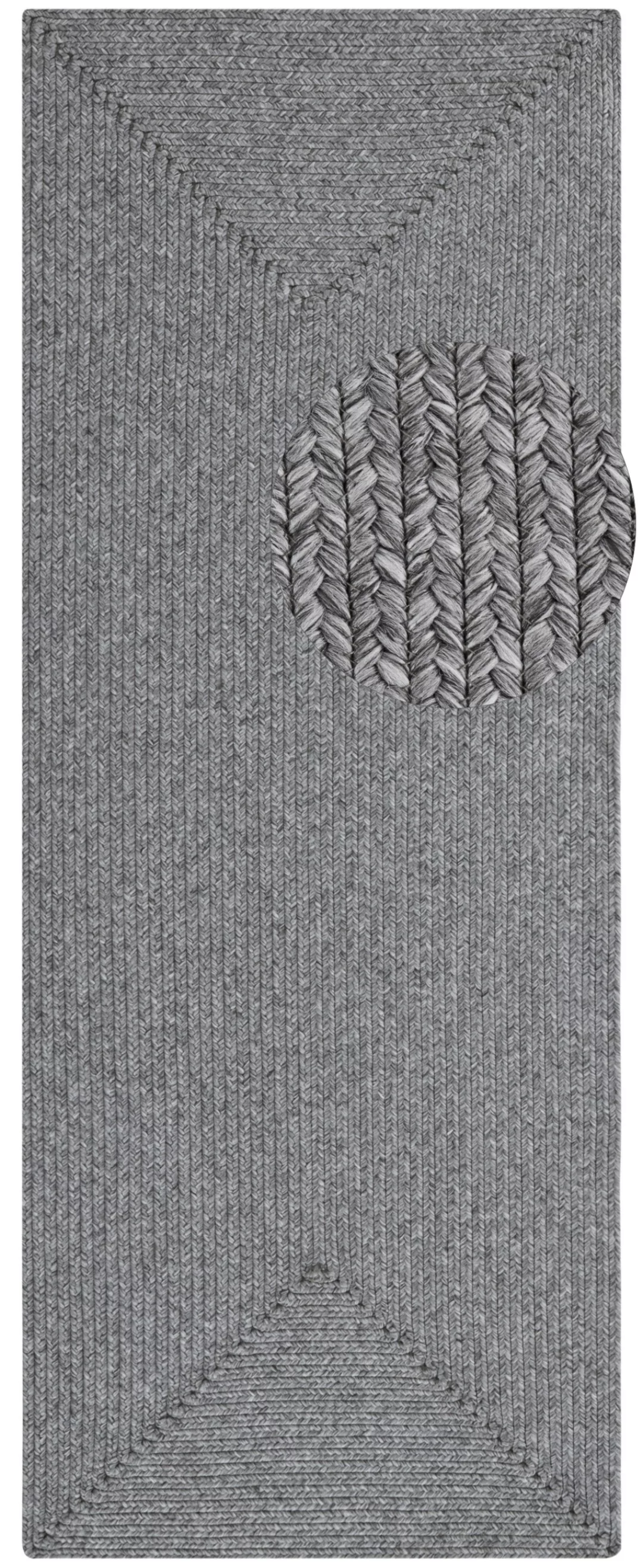 NORTHRUGS Teppich »Trenzado«, rechteckig, 10 mm Höhe, In- & Outdoor, Handma günstig online kaufen