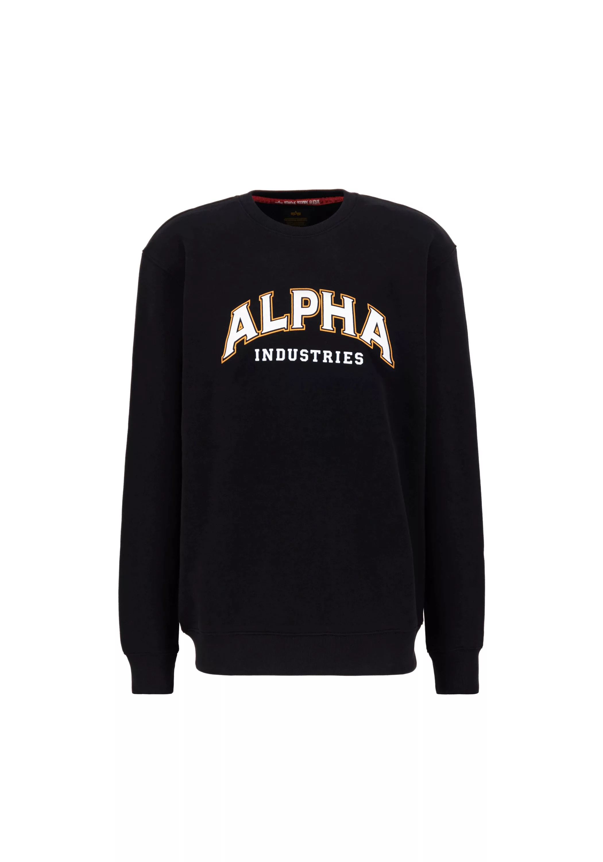 Alpha Industries Sweater "ALPHA INDUSTRIES Men - Sweatshirts College Sweate günstig online kaufen