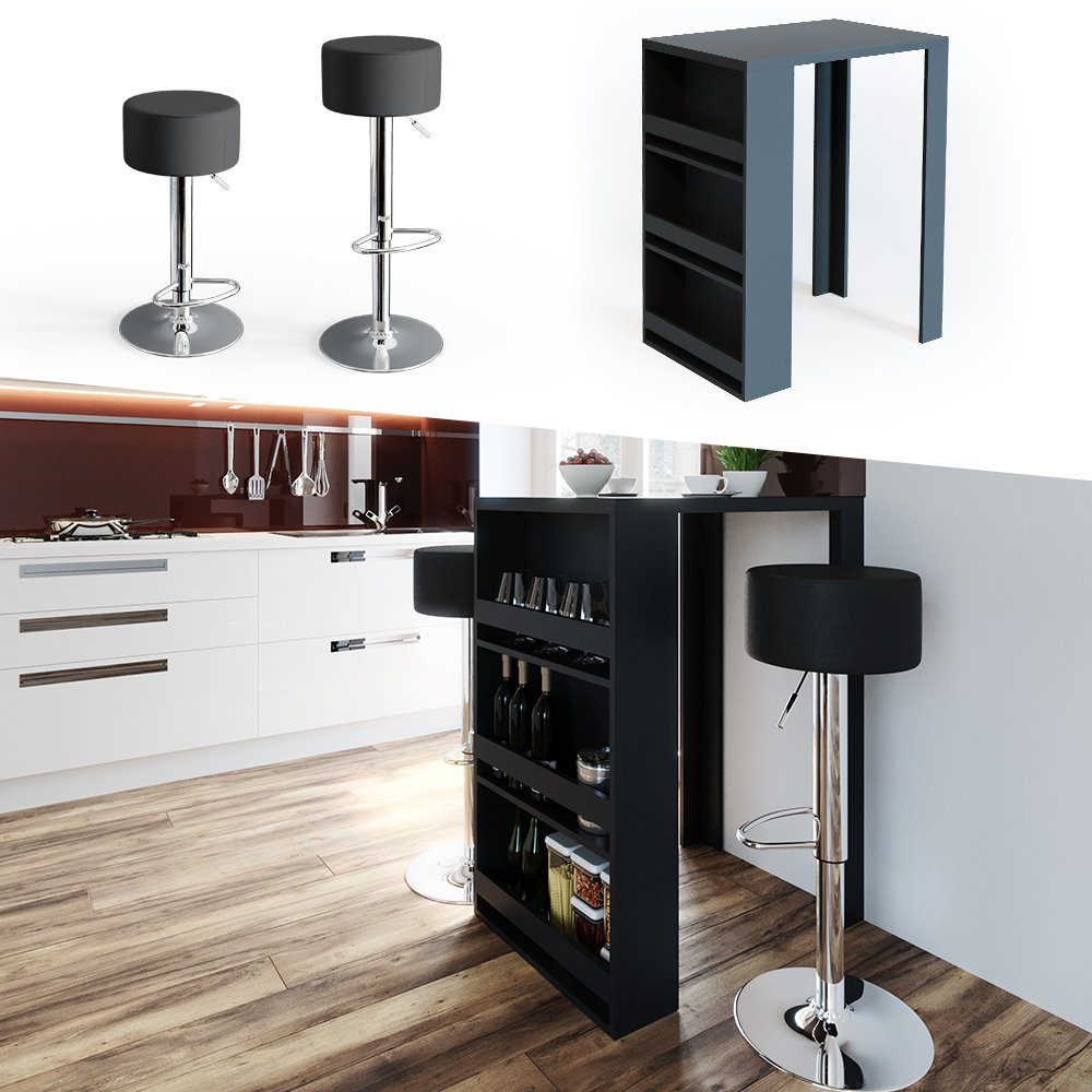 Vicco Bartisch, Anthrazit, 57 x 80 günstig online kaufen