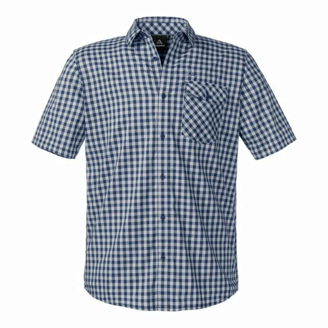 Schöffel Kurzarmhemd Shirt Trattberg SH M Gray Violet günstig online kaufen