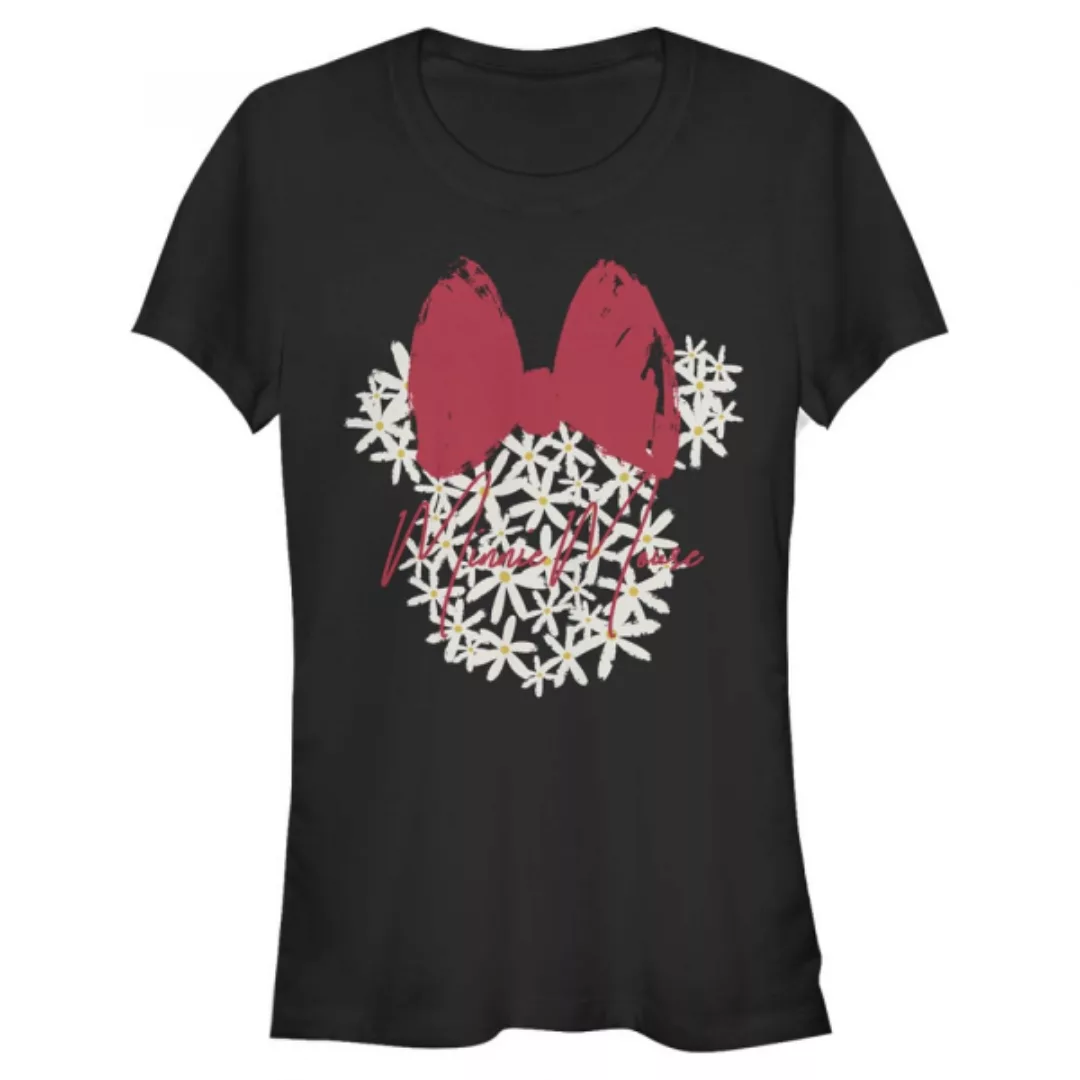 Disney Classics - Micky Maus - Minnie Maus Floral - Frauen T-Shirt günstig online kaufen