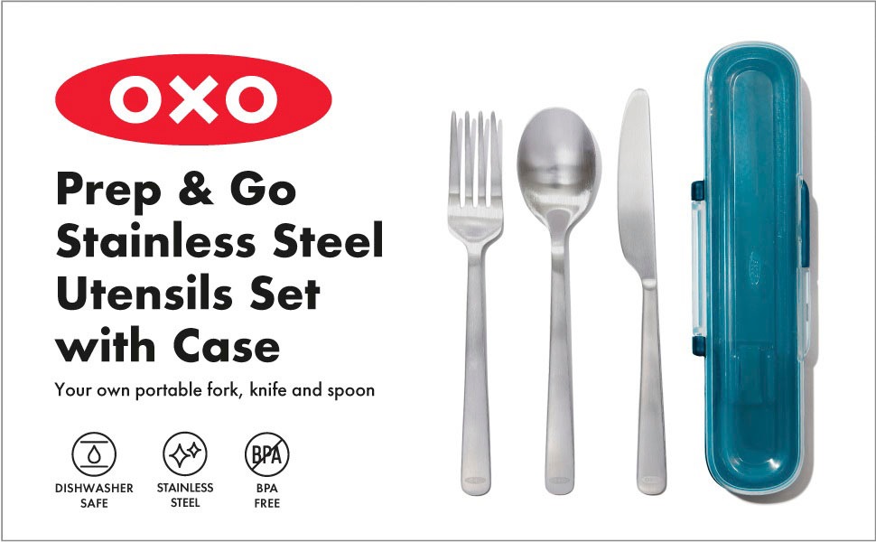 OXO Good Grips Besteck-Set, (Set, 4 tlg.), mit Aufbewahrungsbox günstig online kaufen