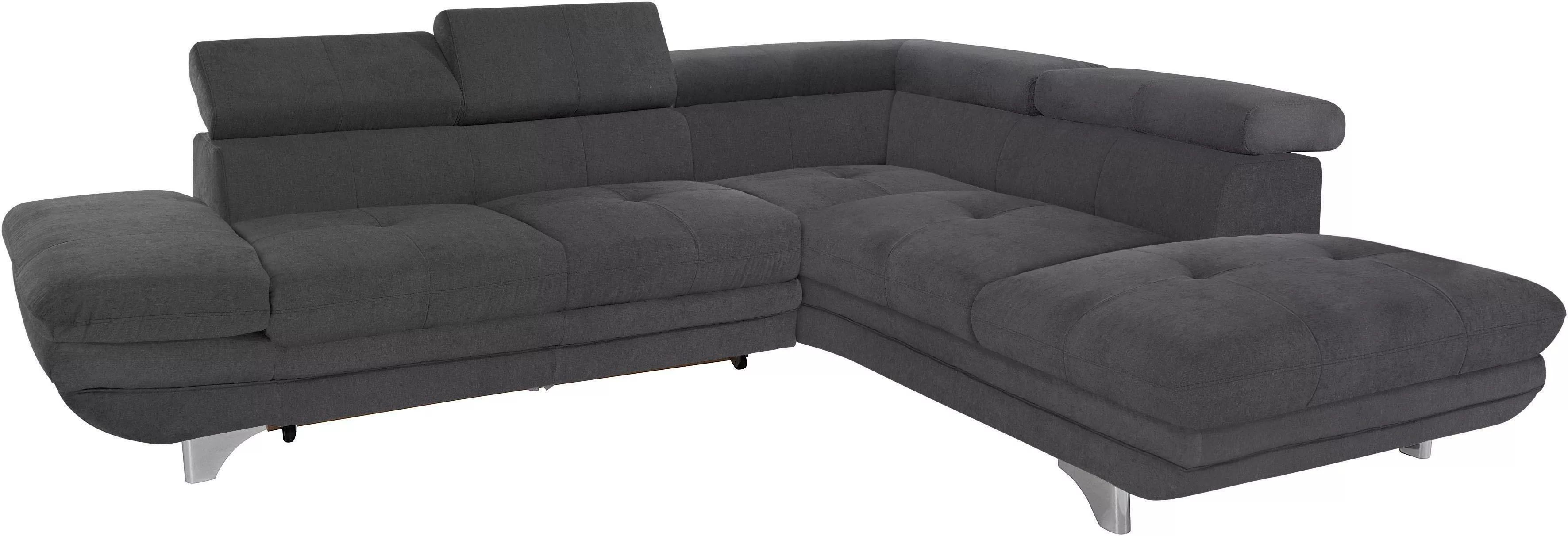 COTTA Ecksofa "Enterprise L-Form", mit Arm- & Kopfteilverstellung, wahlweis günstig online kaufen