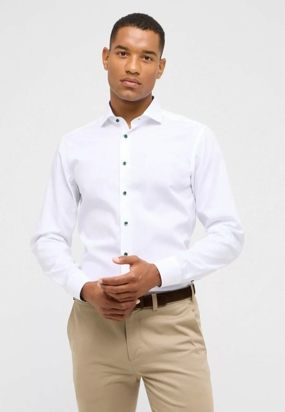 Eterna Langarmhemd SLIM FIT günstig online kaufen