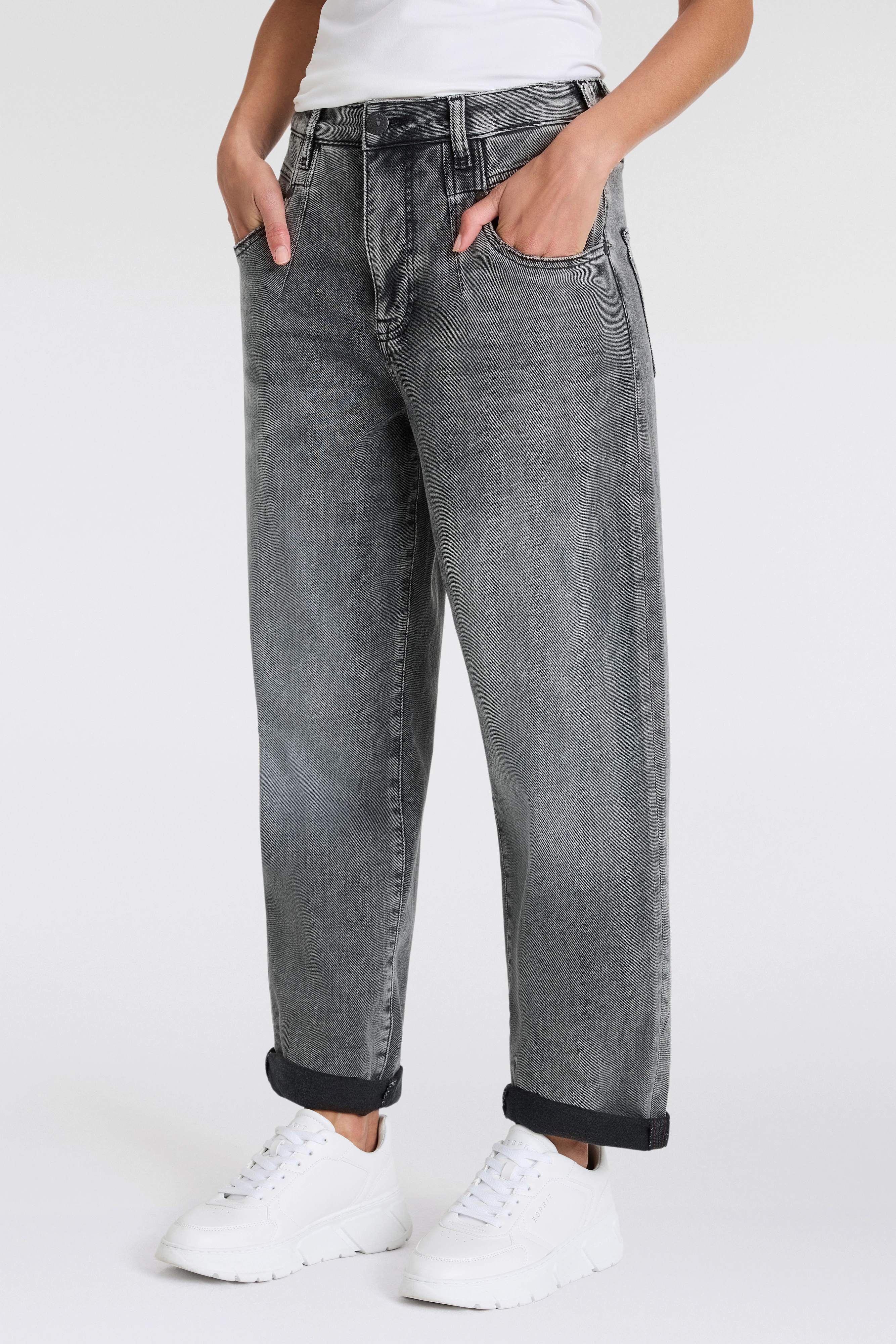 Herrlicher Loose-fit-Jeans "Brooke Organic Denim Brushed", mit figurbetonen günstig online kaufen