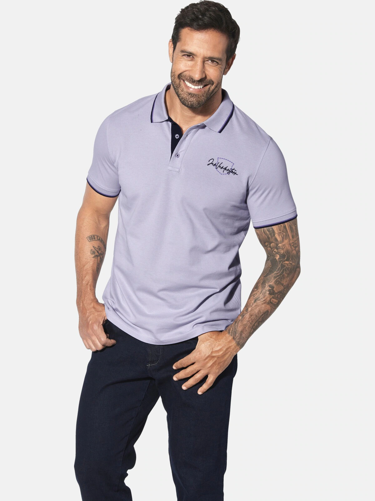 Jan Vanderstorm Poloshirt "Poloshirt PERDER" günstig online kaufen