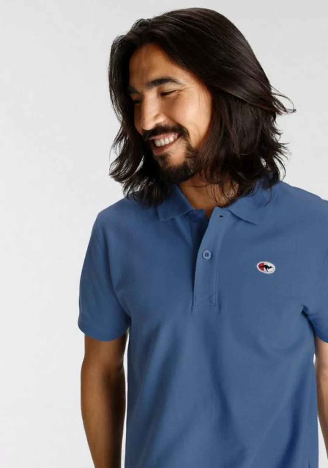 KangaROOS Poloshirt unifarben günstig online kaufen