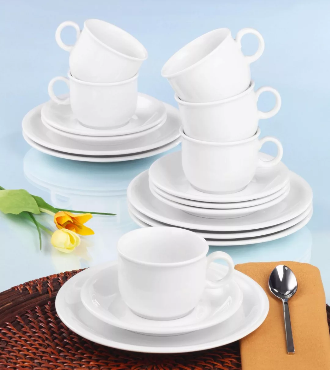 Seltmann Weiden Kaffeeservice »Geschirr-Set, Service Compact«, (Set, 18 tlg günstig online kaufen