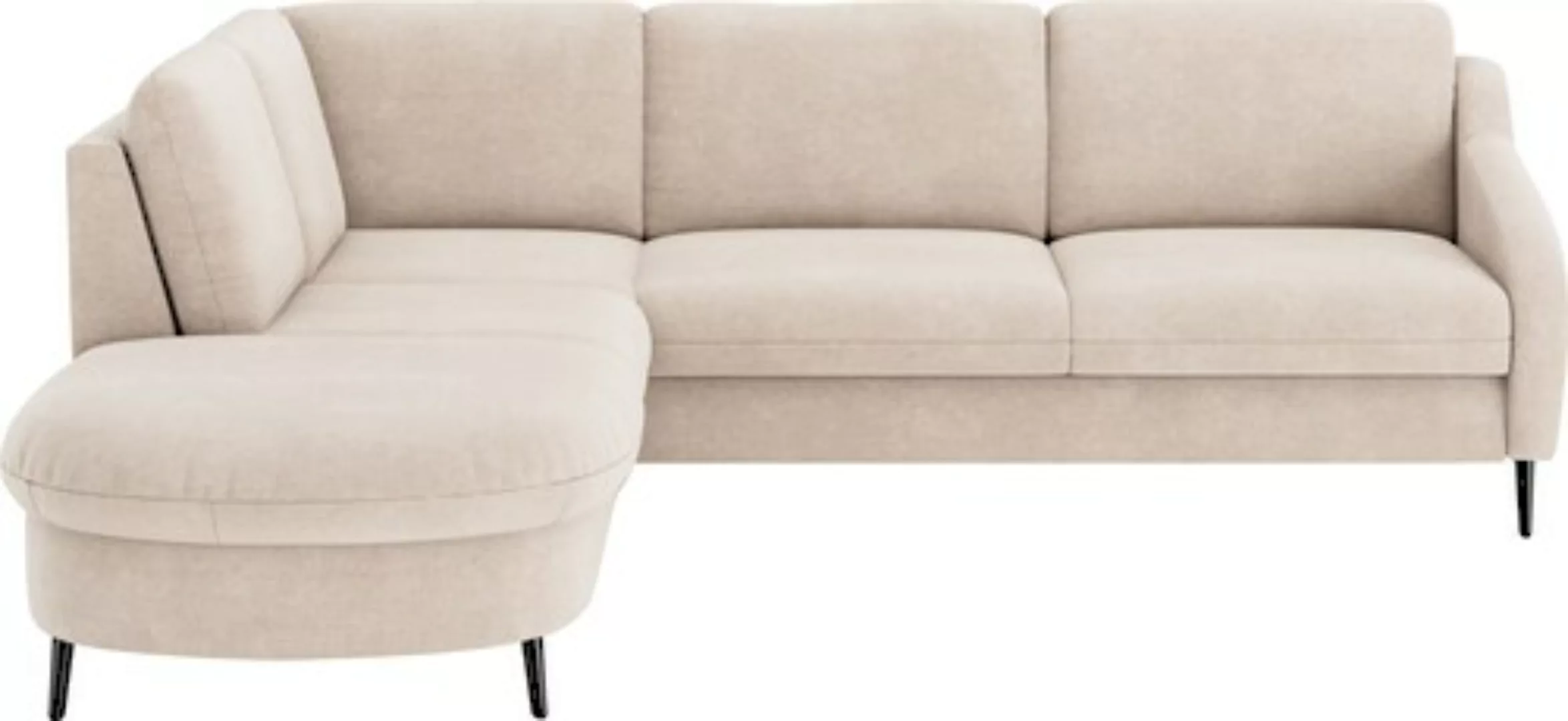 sit&more Ecksofa »Soul L-Form«, wahlweise mit Bettfunktion und Bettkasten o günstig online kaufen