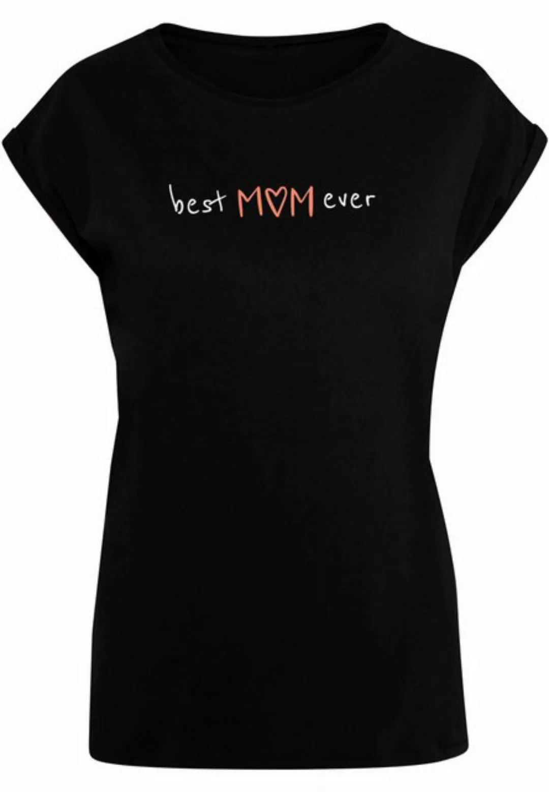 Merchcode T-Shirt Merchcode Damen Ladies Mothers Day - Best mom ever T-Shir günstig online kaufen