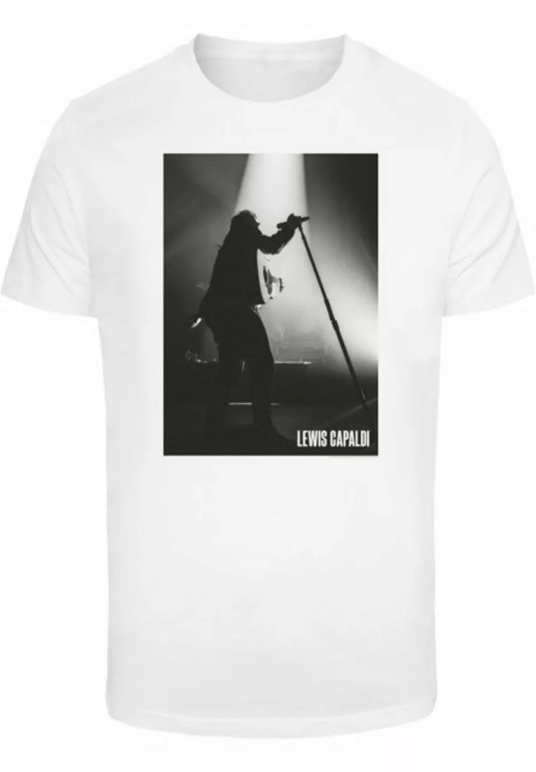Merchcode T-Shirt Merchcode Herren Lewis Capaldi - Live Photo T-Shirt (1-tl günstig online kaufen