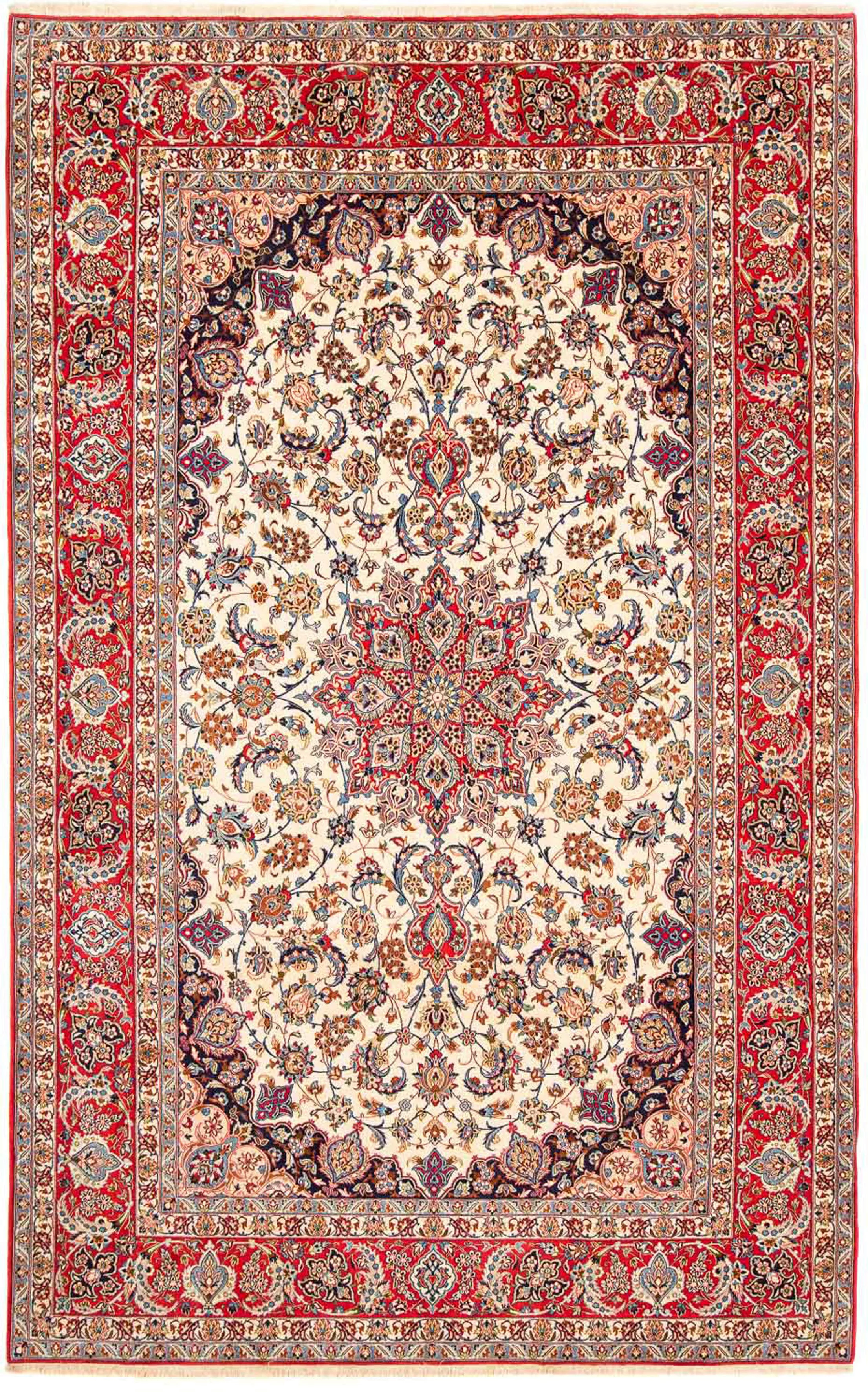 morgenland Orientteppich »Perser - Isfahan - Premium - 326 x 205 cm - rot«, günstig online kaufen