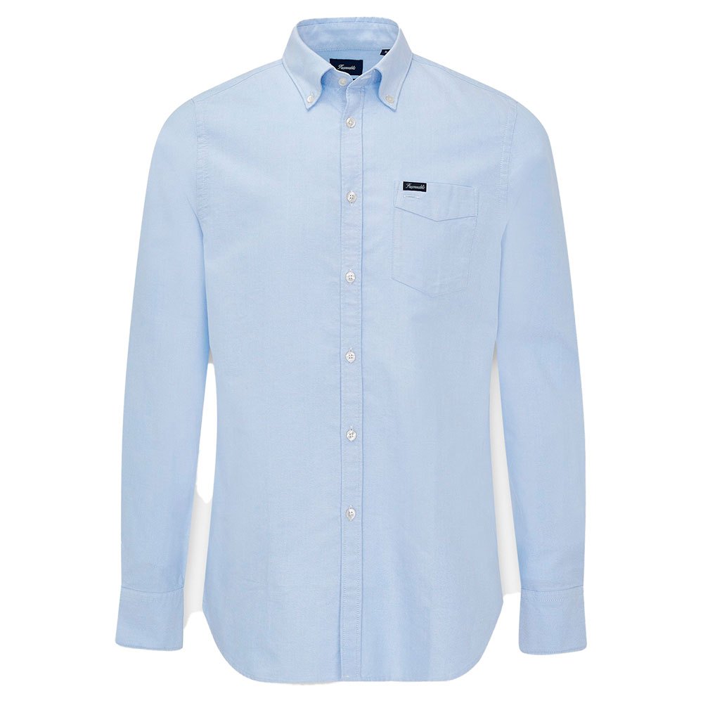 FaÇonnable Sportswear Cont Bd Oxford Shirt 2XL Azure Blue günstig online kaufen