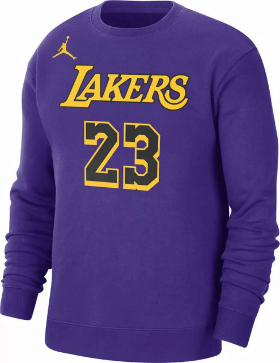 Nike Sweatshirt Los Angeles Lakers Sweatshirt Herren lila/gelb günstig online kaufen