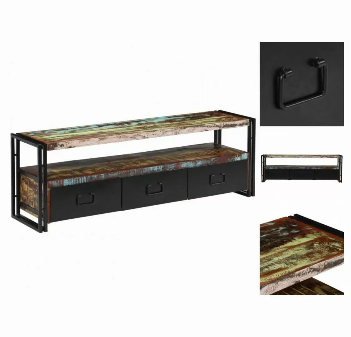 vidaXL TV-Schrank TV-Schrank Altholz Massiv 120 x 30 x 40 cm Lowboard günstig online kaufen