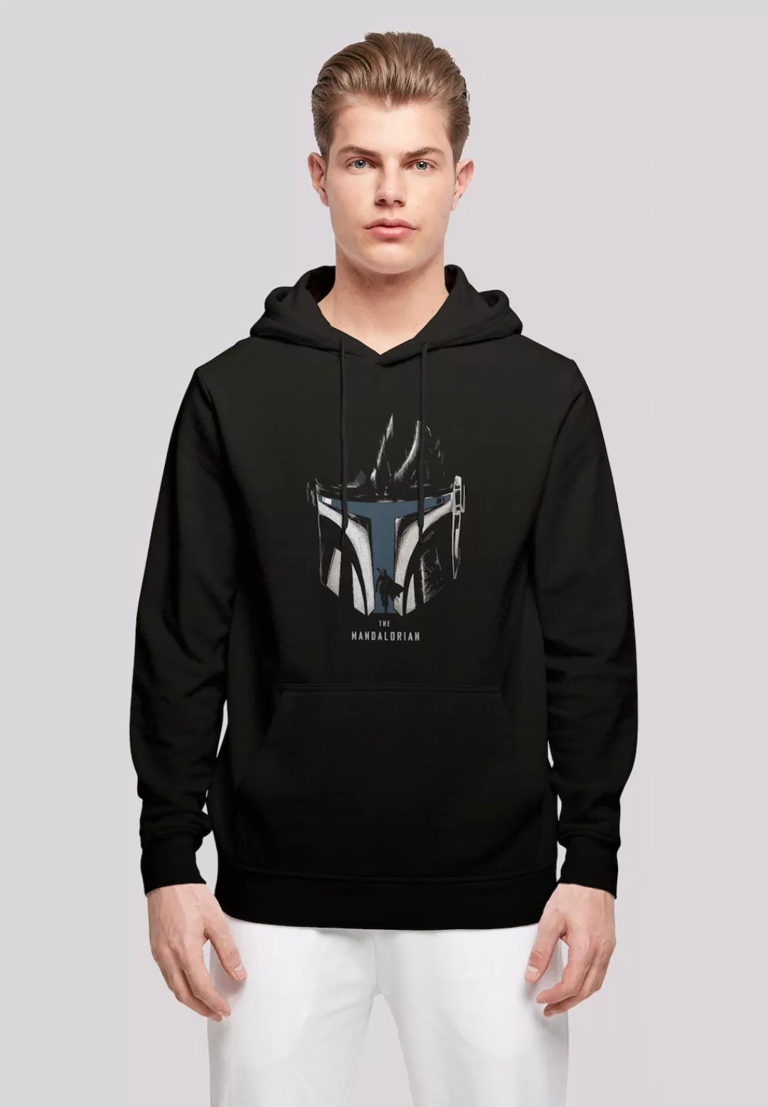 F4NT4STIC Kapuzenpullover "Star Wars The Mandalorian Helmet Silhouette", Pr günstig online kaufen