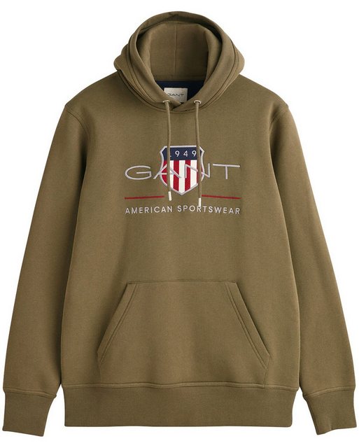 Gant Sweatshirt Hoodie Archive Shield günstig online kaufen